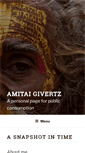 Mobile Screenshot of amitaigivertz.com
